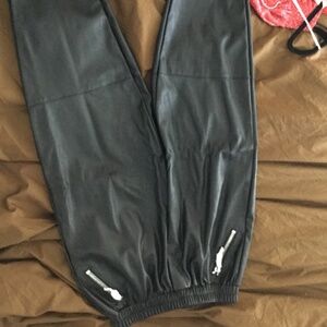 Asos Leather Joggers